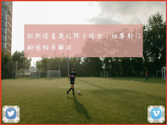 欧斯塔基奥对阵卡塔尔小组赛射门脚感赔率解读