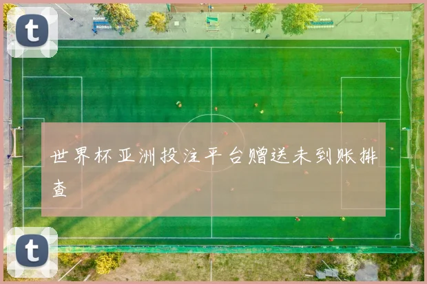 世界杯亚洲投注平台赠送未到账排查