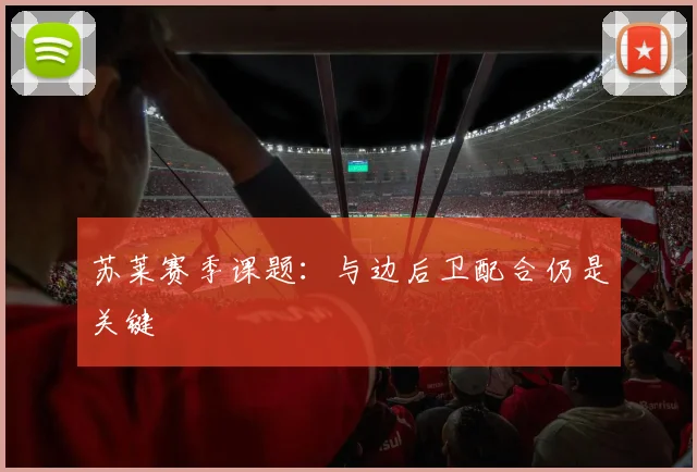 苏莱赛季课题：与边后卫配合仍是关键